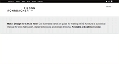 Desktop Screenshot of filson-rohrbacher.com